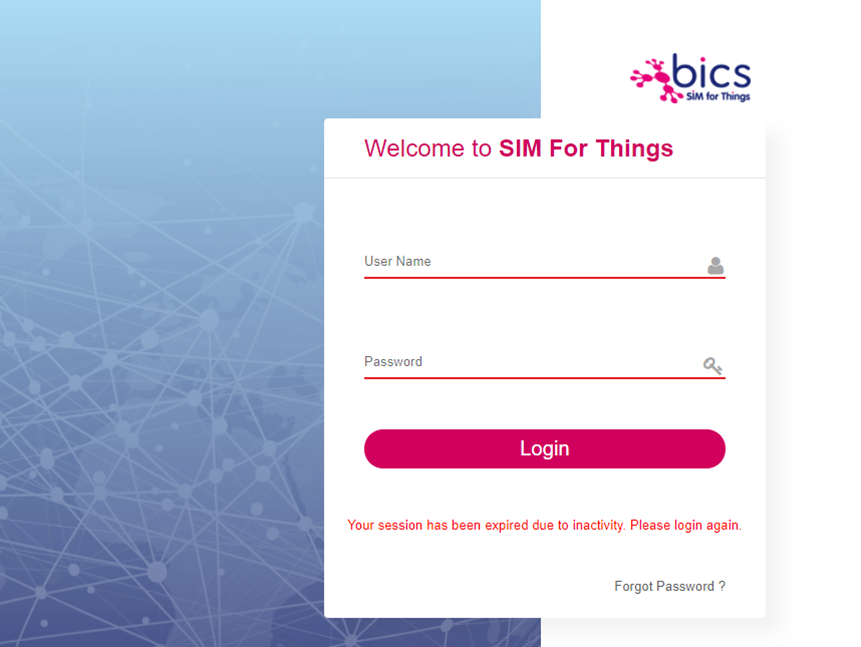 BICS Login